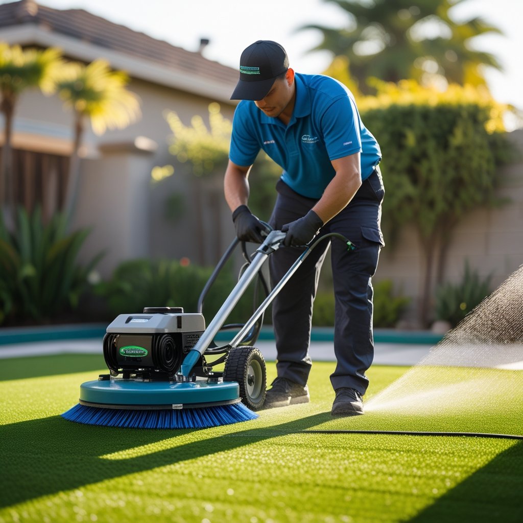 Turf Cleaning SD team