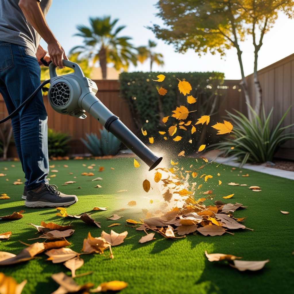 Effective Debris Removal for Artificial Turf
