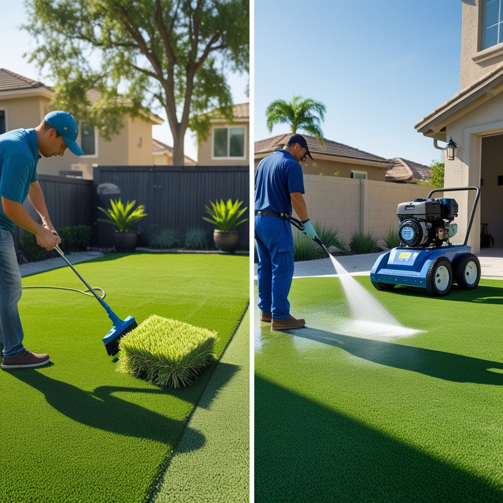 DIY vs. Professional Turf Cleaning: A Cost Comparison