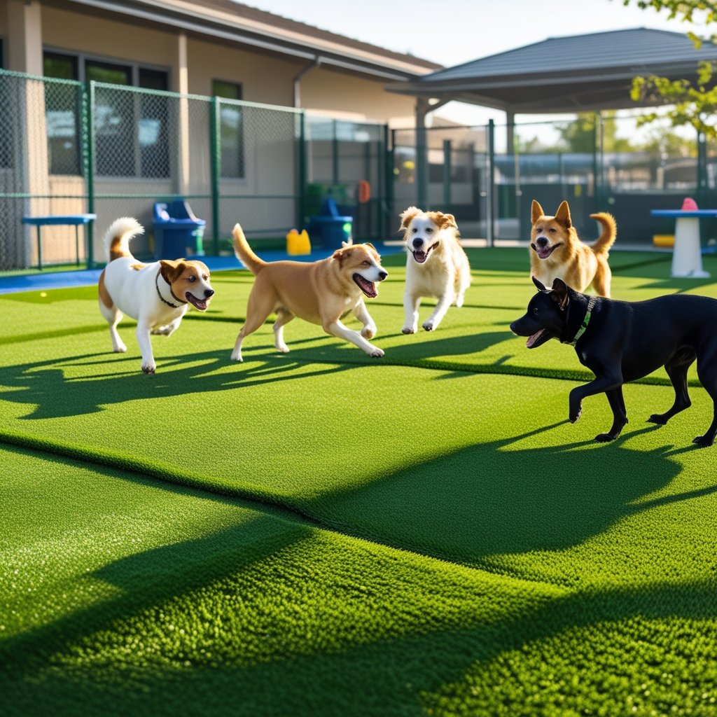 Turf Cleaning for Pet Daycare Facilities