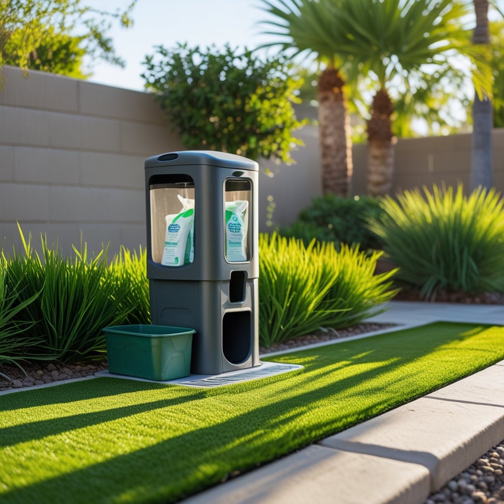 Setting Up Pet Waste Stations for Your Artificial Turf