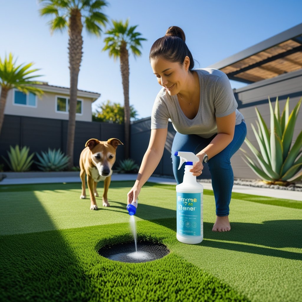 How to Remove Dog Urine Odor from Artificial Turf