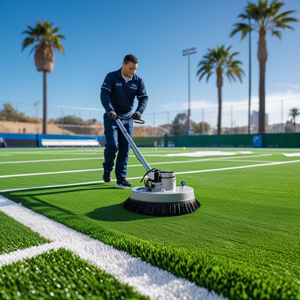 Sports Turf Cleaning and Maintenance for San Diego Facilities