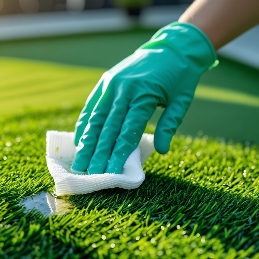 Spot Cleaning Stains on Artificial Turf